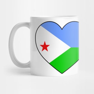 Heart - Djibouti _092 Mug